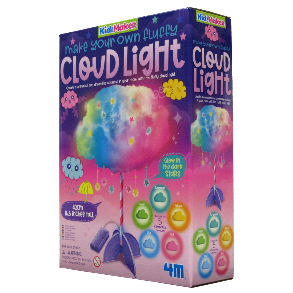 Make Your Own Fluffy Cloud Light