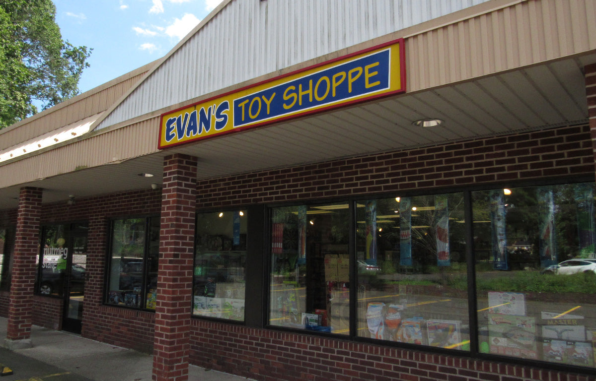 Evan's Toy Shop (Shoppe) Storefront in Hamden, Connecticut