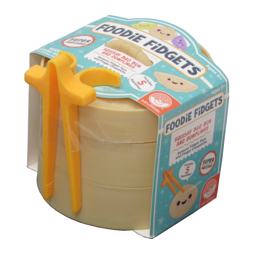 Foodie Fidgets - Squishy Bao Bun And Dumplings