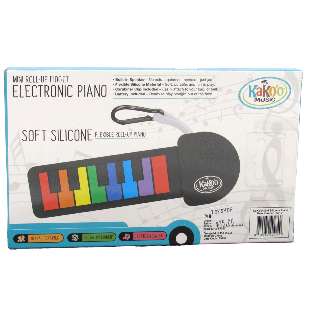 KaKo o Mini Silicone Keychain Instrument Piano