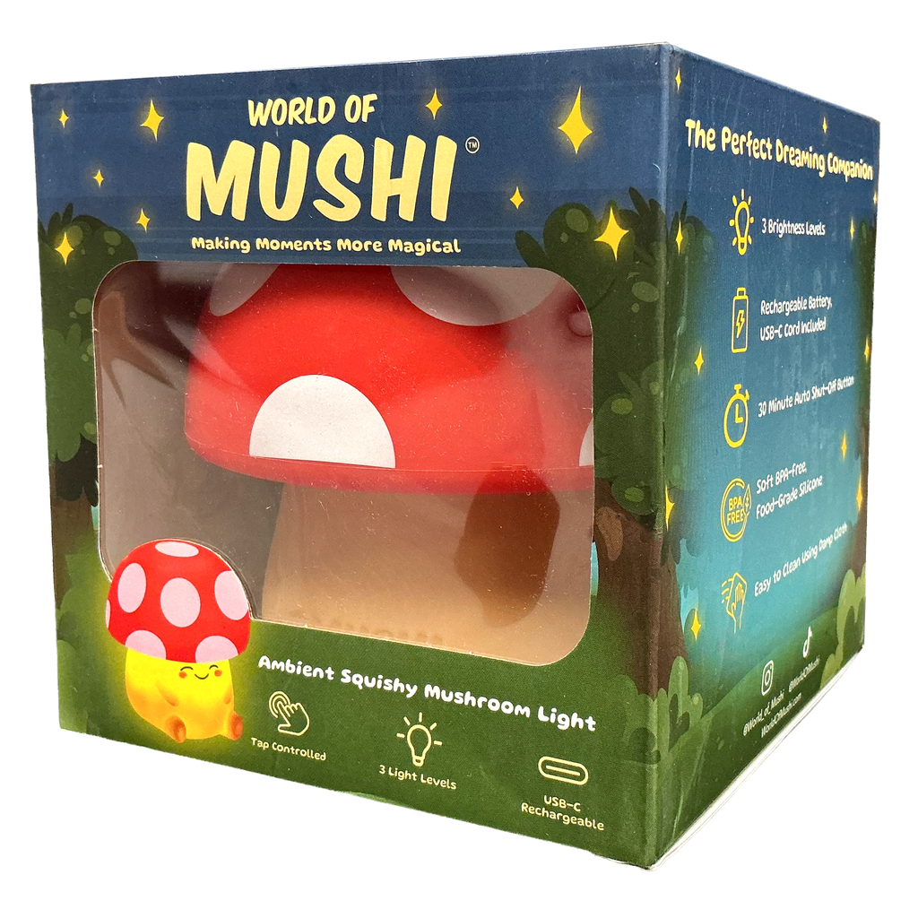 Mushi Ambient Mushroom Light Red