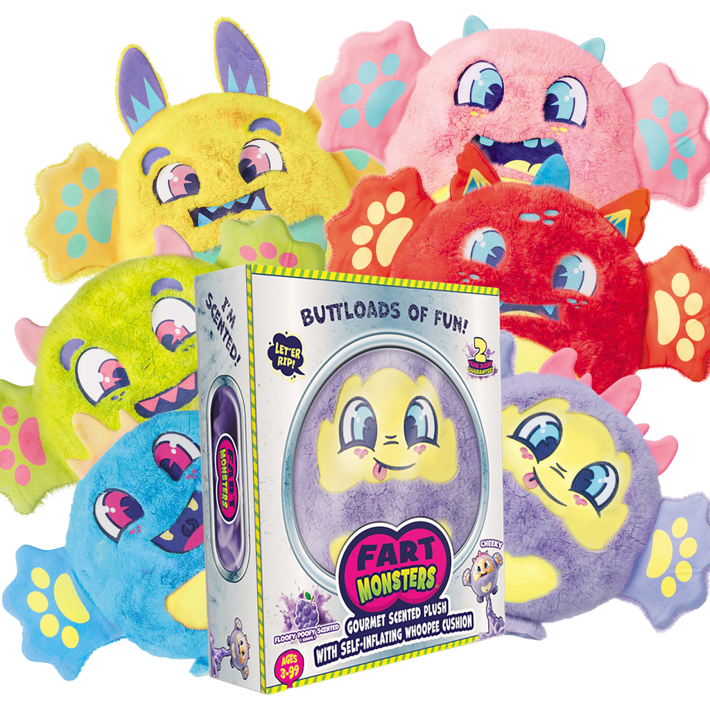 Fart Monsters Scented Whoopee Plush
