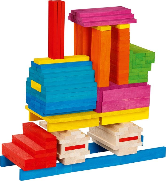 Building Blocks - Colorful - 200 Pieces - goki evolution