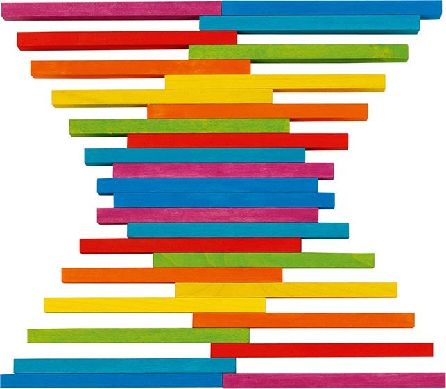 Building Blocks - Colorful - 200 Pieces - goki evolution