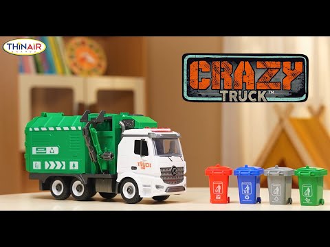 Garbage Recycling Truck - Light & Sound