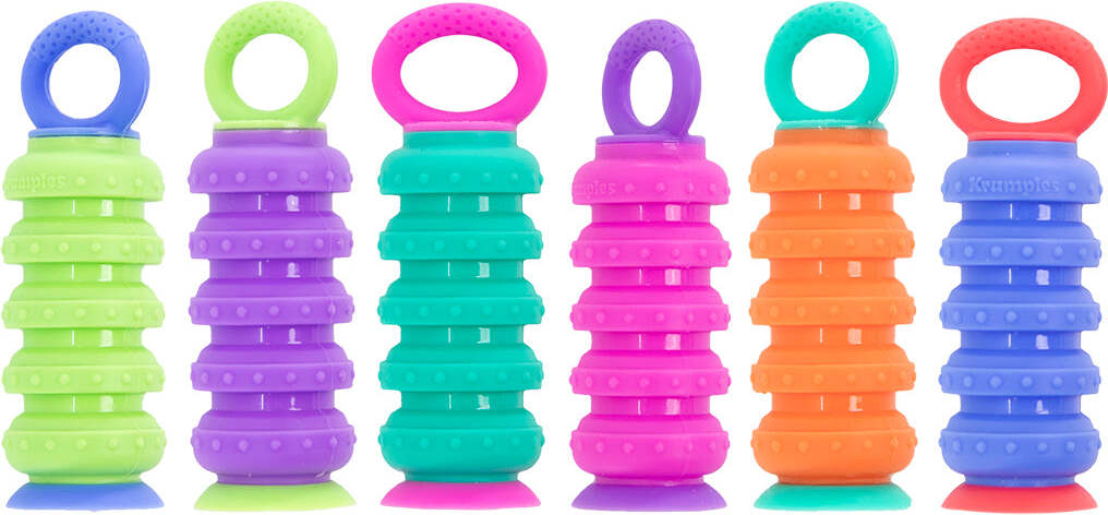 Krumples Plungy fidget toy (Purple)