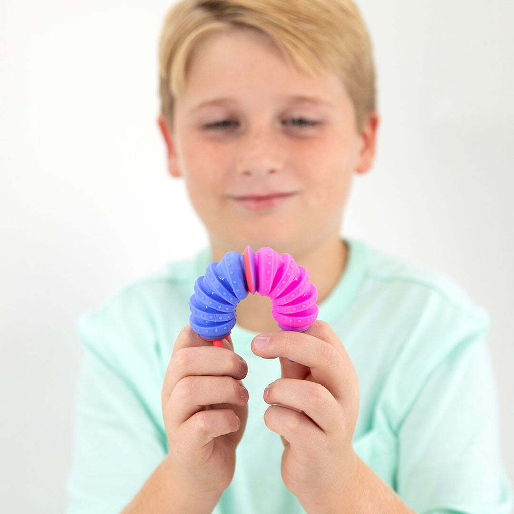 Krumples Plungy fidget toy (Purple)