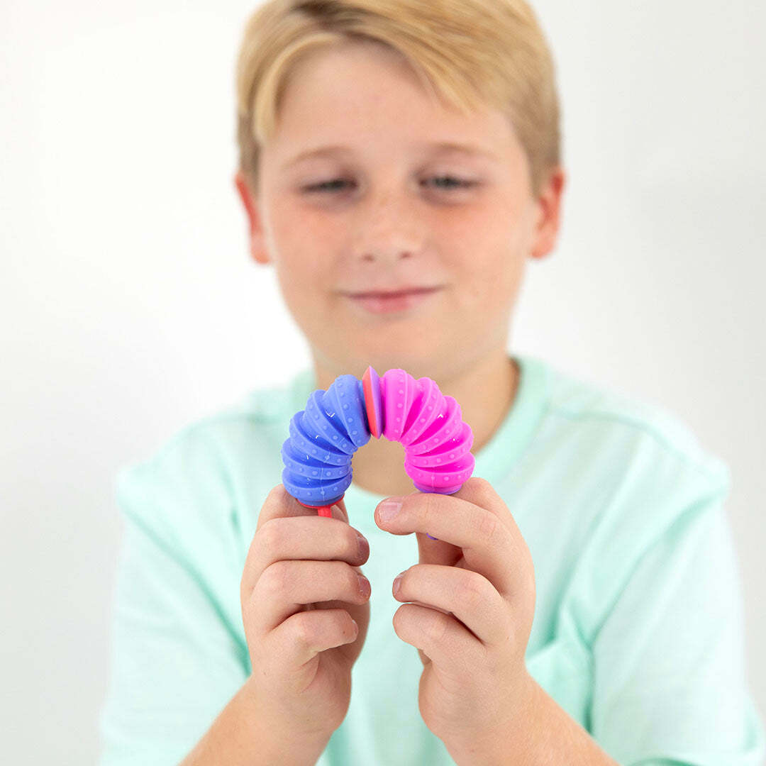 Krumples Plungy fidget toy (Purple)