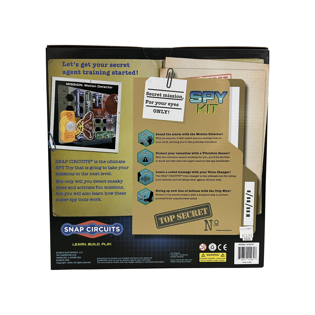 Snap Circuits Spy Kit