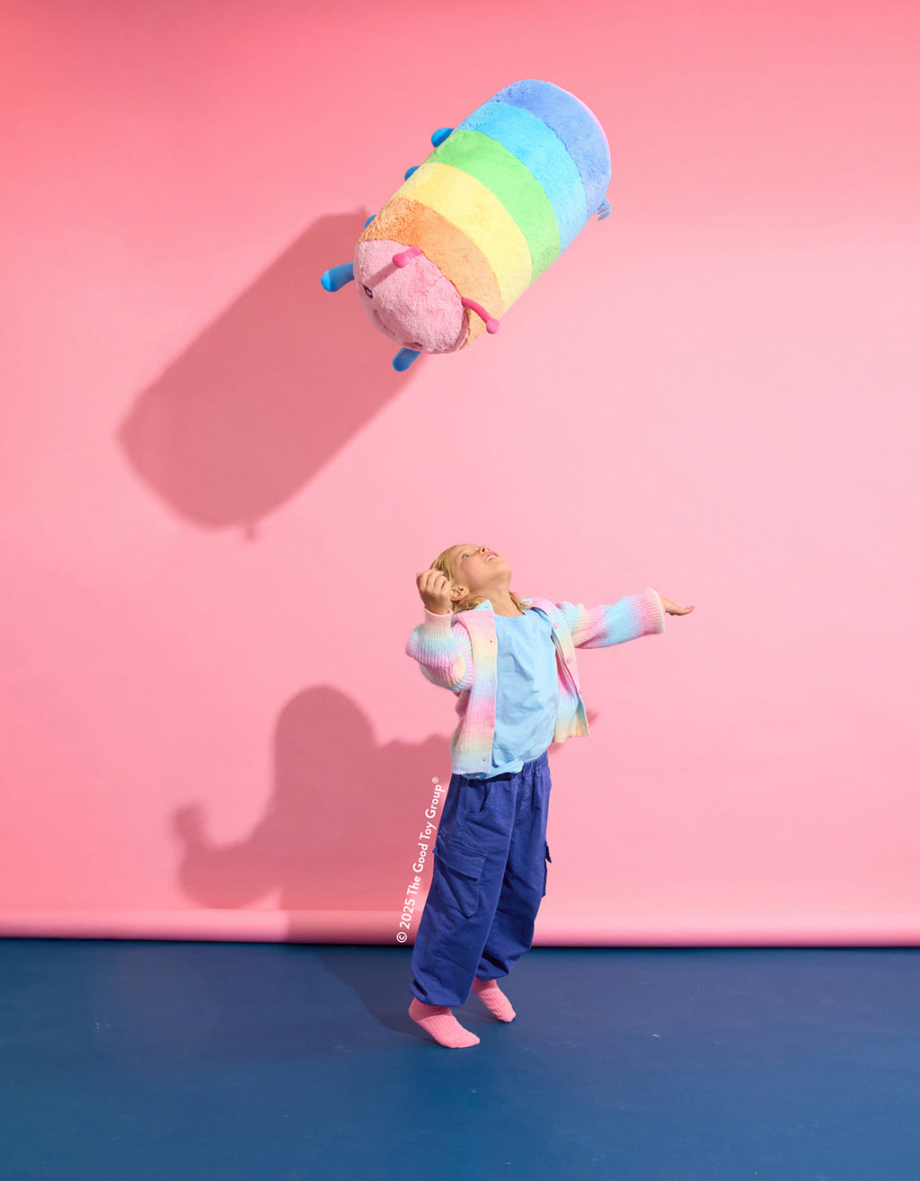 Mega Squishable Rainbow Caterpillar