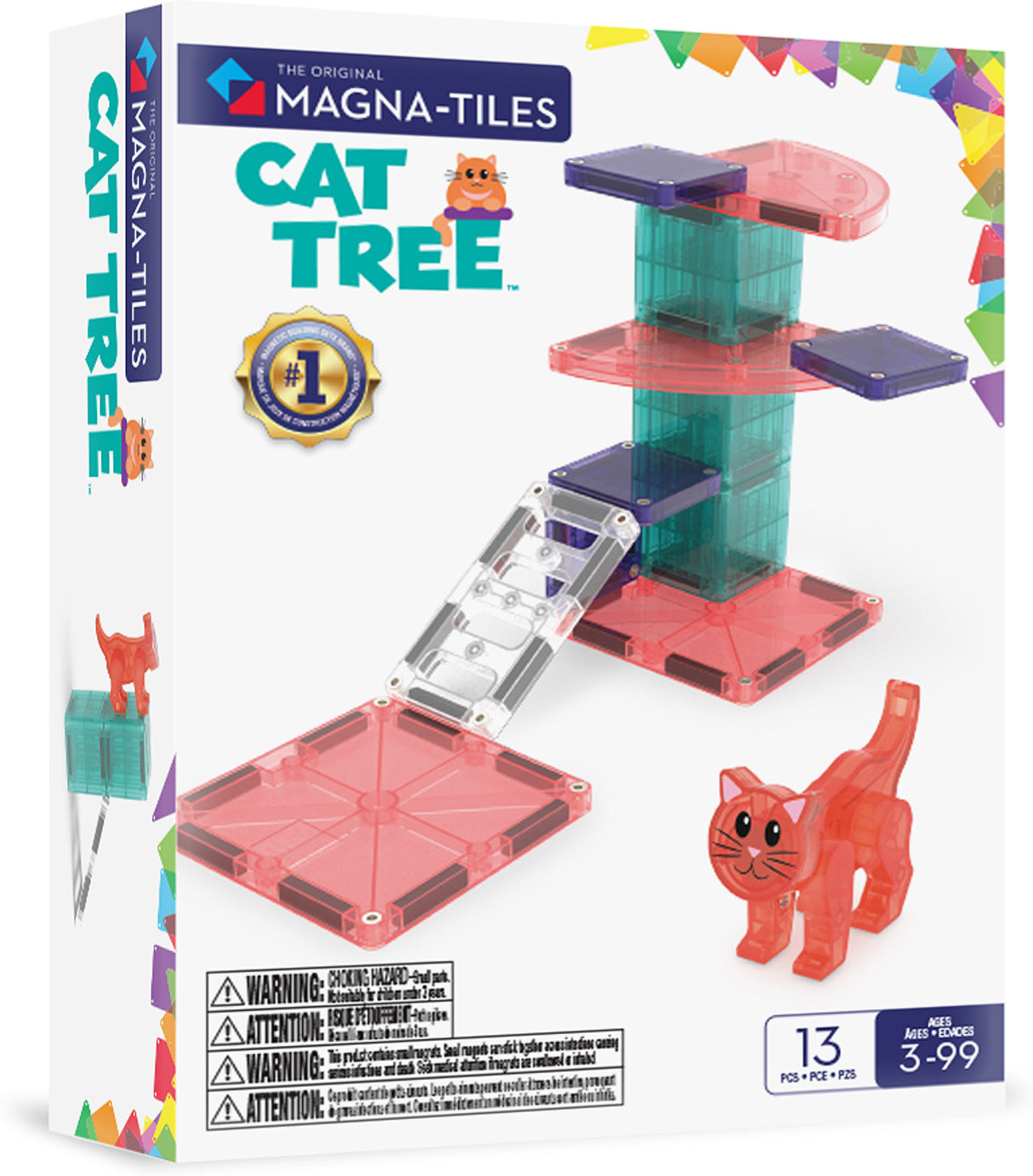 Magna-Tiles Cat Tree 13 Piece Set