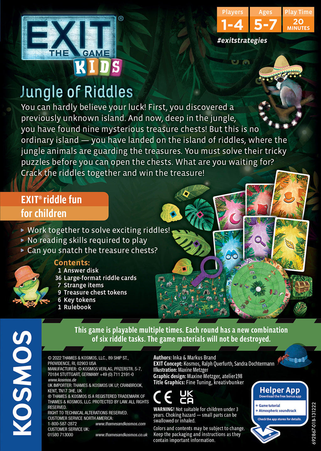 EXIT: The Game - Kids Edition - Jungle of Riddles