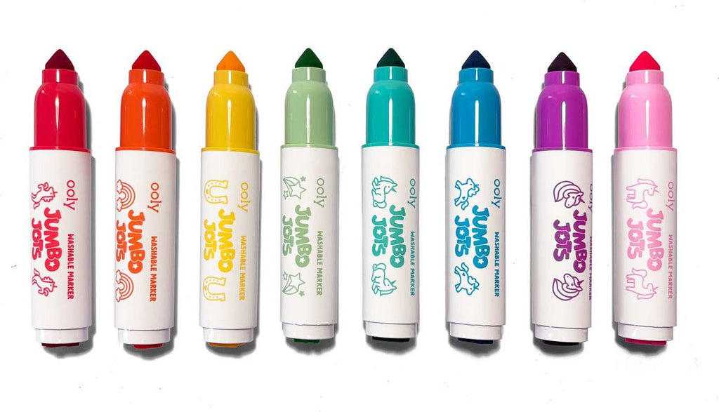 Jumbo Jots 8 Dual Tip Unicorn Markers