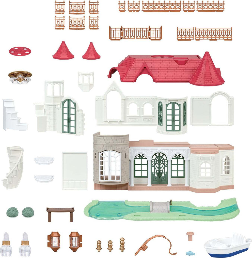Calico Critters Red Roof Riverside Manor