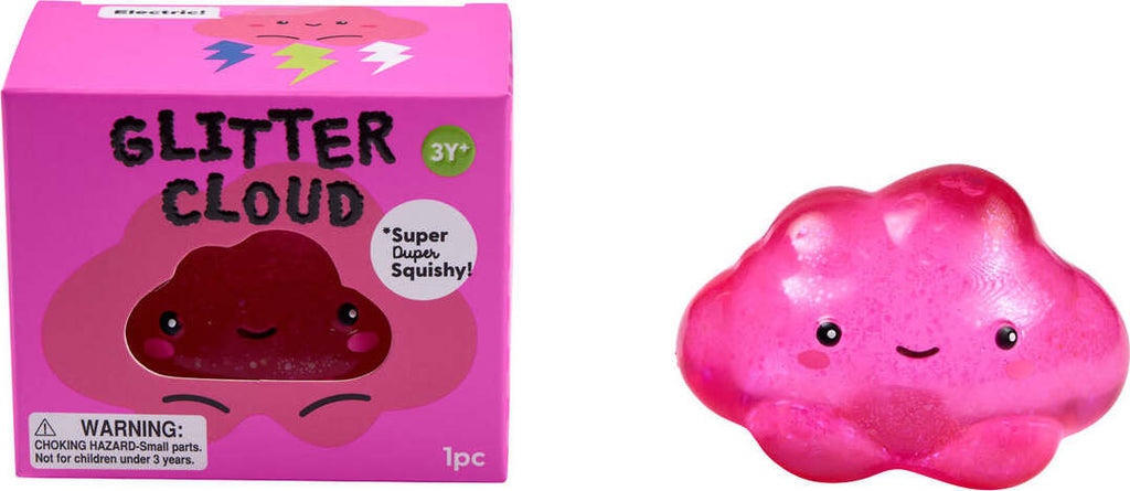 J'adore Glitter Cloud Squishy