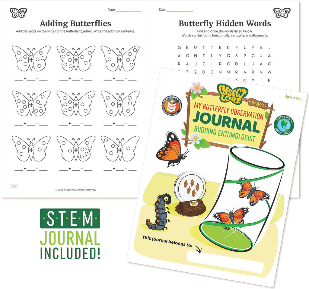 The Original Butterfly Garden Life Cycle Kit: with Prepaid Voucher