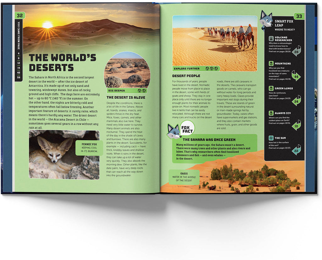 Earth: Smart Fox Hardcover Book
