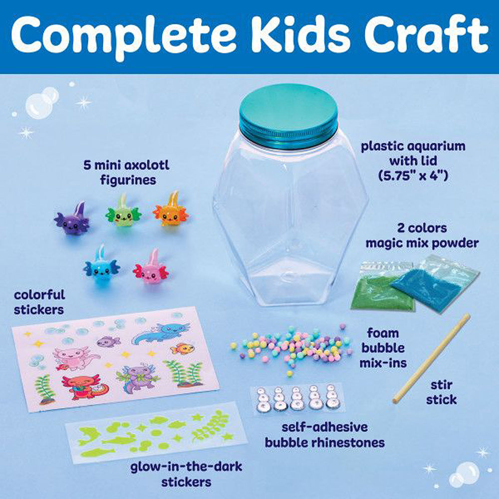 Creativity for Kids Glowing Axolotl Aquarium Kit