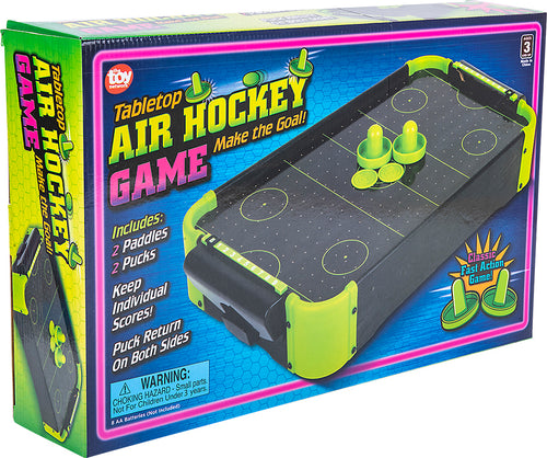Neon Tabletop Air Hockey Game 20"x12.25"